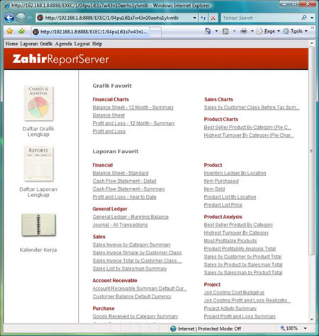 Download Program Accounting Zahir free software 